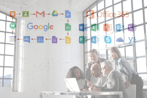 Microsoft O365 & Google G-Suite training - ConsulCat